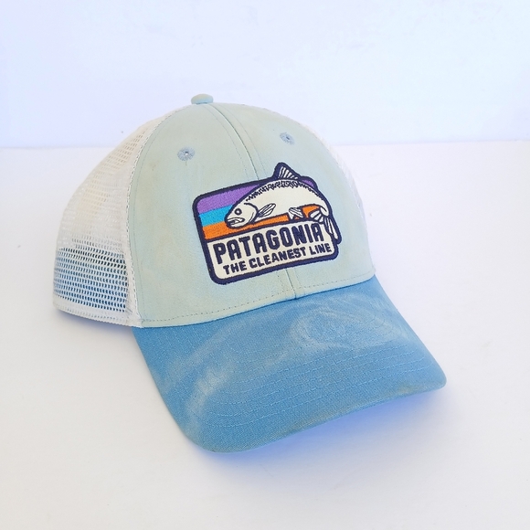 Patagonia Cleanest Line Snapback Trucker Hat - Picture 1 of 4